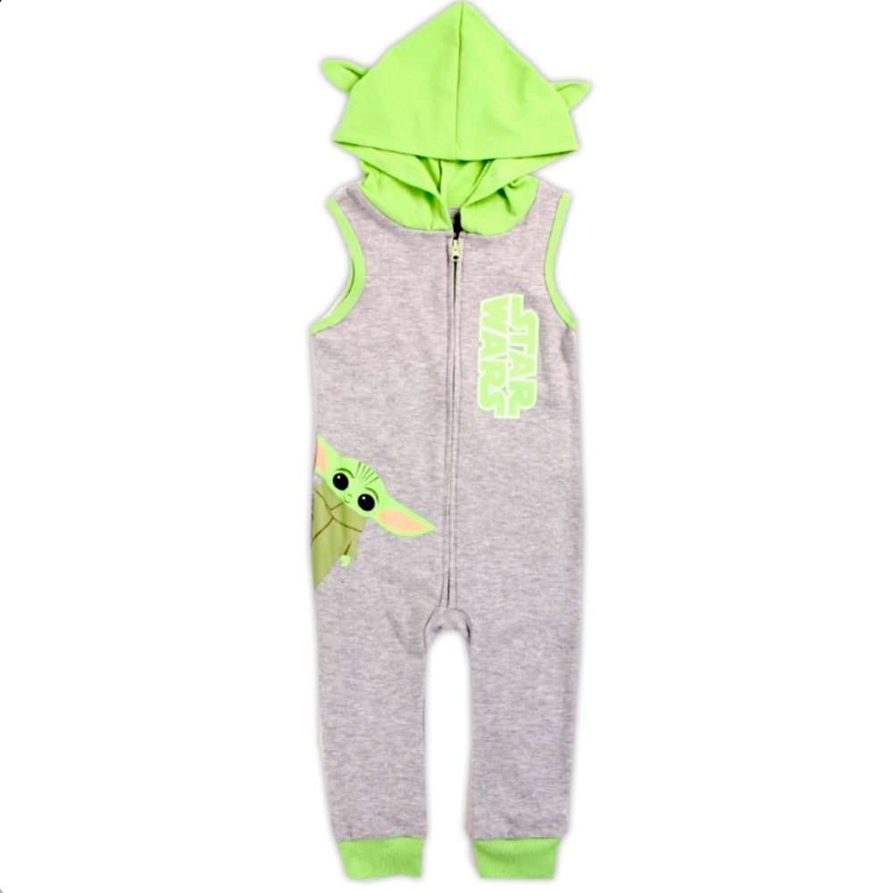 Star Wars Kids One Piece - Gray and Green